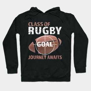 American Football Class of Rugby Journey Awaits Hoodie